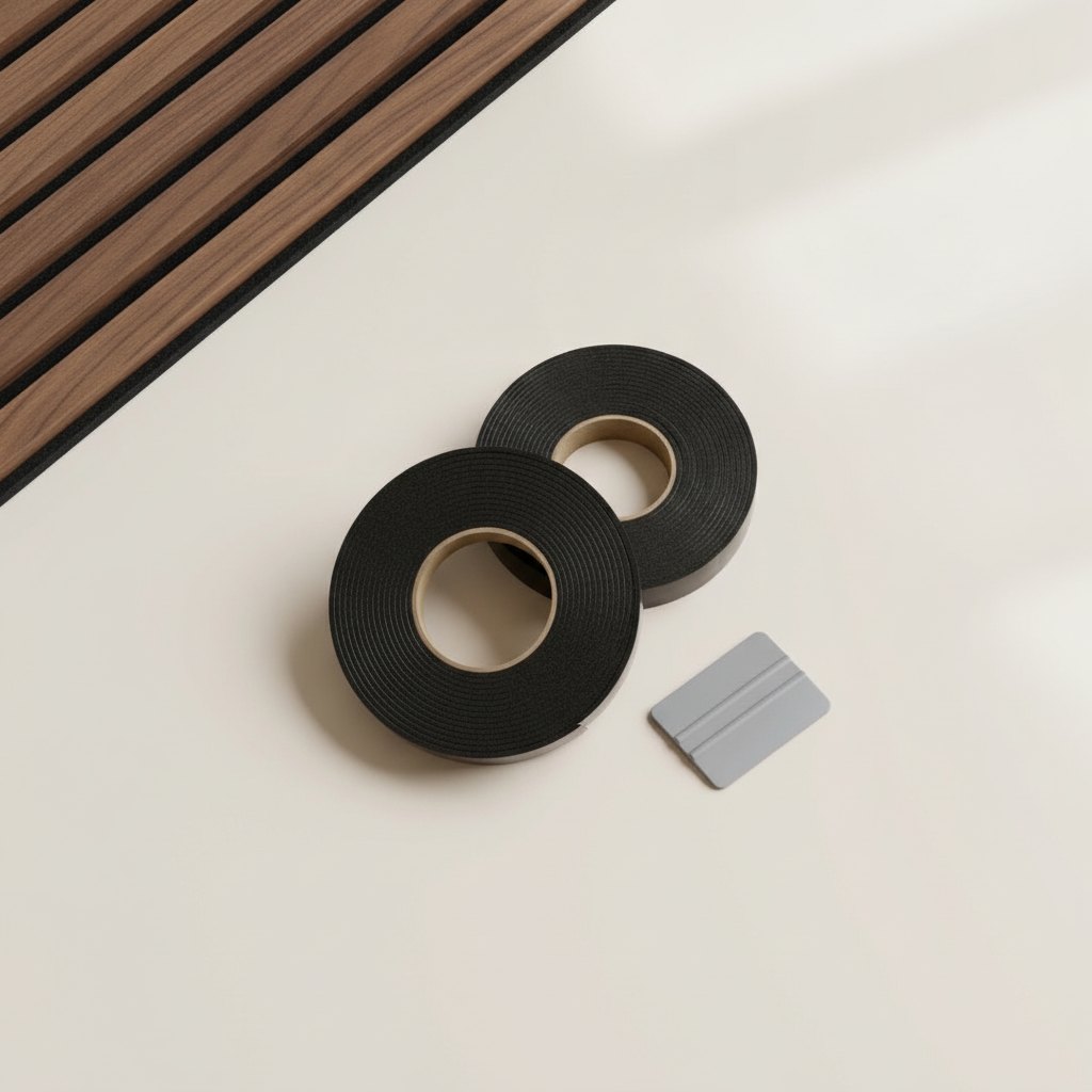 Foam Mounting Tape Kit with Smoothing Tool
